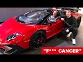 F*** CANCER, Fulfilling Kevin's BUCKET LIST RIDE in a Lamborghini *Emotional*