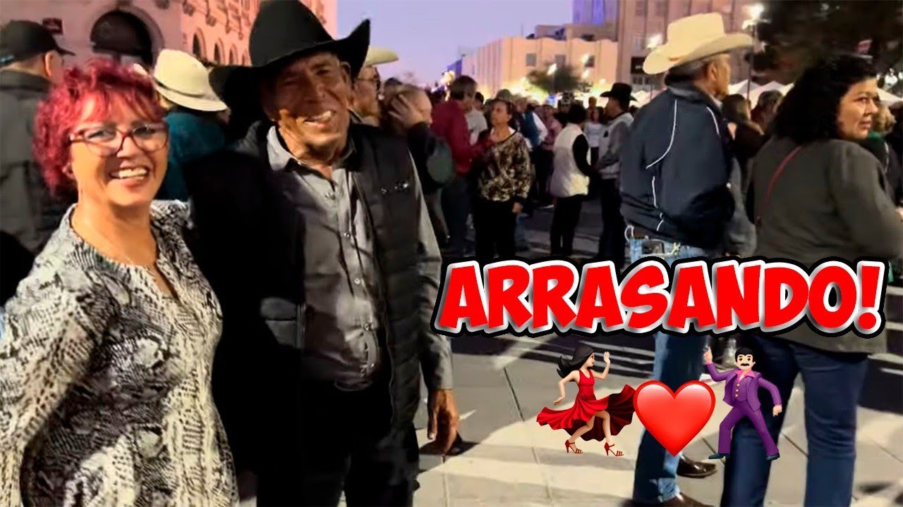 Arrasando!👍 Don Héctor y Connie ❤️ bailando en el mejor baile de Chihuahua ❤️