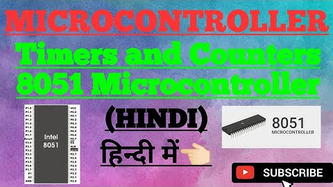 Timer operation in 8051 mcirocontroller !! timer mode operation in 8051 in hindi👈🏻 हिन्दी में👈🏻