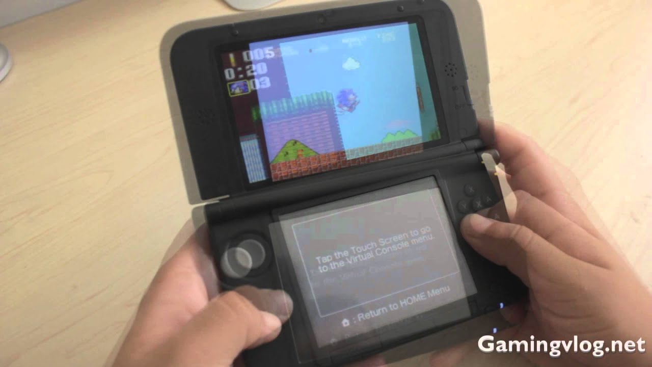 Virtual Console Games On Nintendo 3ds Xl Youtube