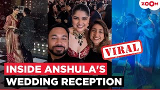 Inside Anshula Kapoor's Reception: Dance, Love & Unseen Family Moments Go Viral