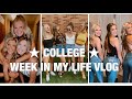 COLLEGE WEEK IN MY LIFE // first week of freshman year