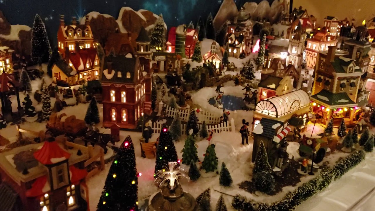 Our Christmas Village 2019 YouTube