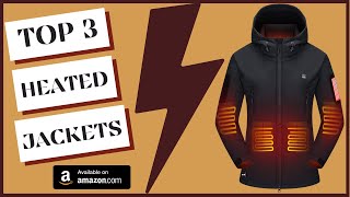 TOP 3 BEST HEATED JACKETS ON AMAZON 2022 | Cheap Men's Soft Shell Heated Jacket with Detachable Hood screenshot 4