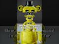 Golden Freddy Animation Progress | FNAF SFM #shorts
