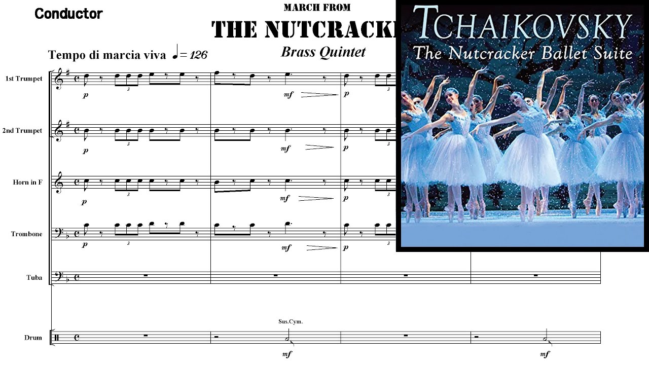 March from The Nutcracker (Brass Quintet Arrangement) YouTube Music