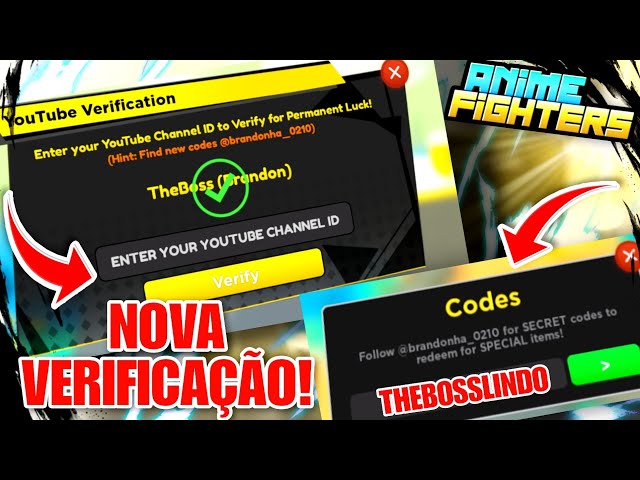 USE ESSES CODES PRA FICAR MUITO FORTE NO ANIME FIGHTERS SIMULATOR