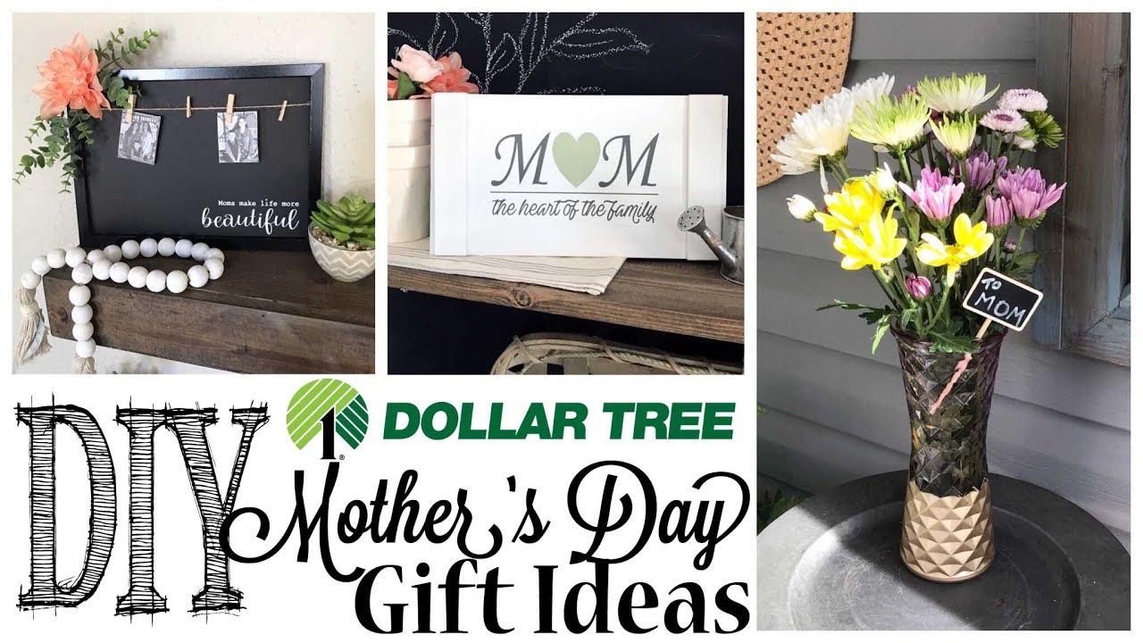 🎀 DIY MOTHER'S DAY GIFTS YOU CAN MAKE AT HOME  5 Dollar Tree DIY Mother's  Day Gift Ideas 2020 