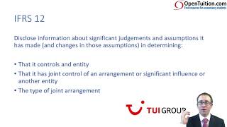 Famous Basic group structures - IFRS 12 - ACCA Strategic Business Reporting (SBR) lectures Profile