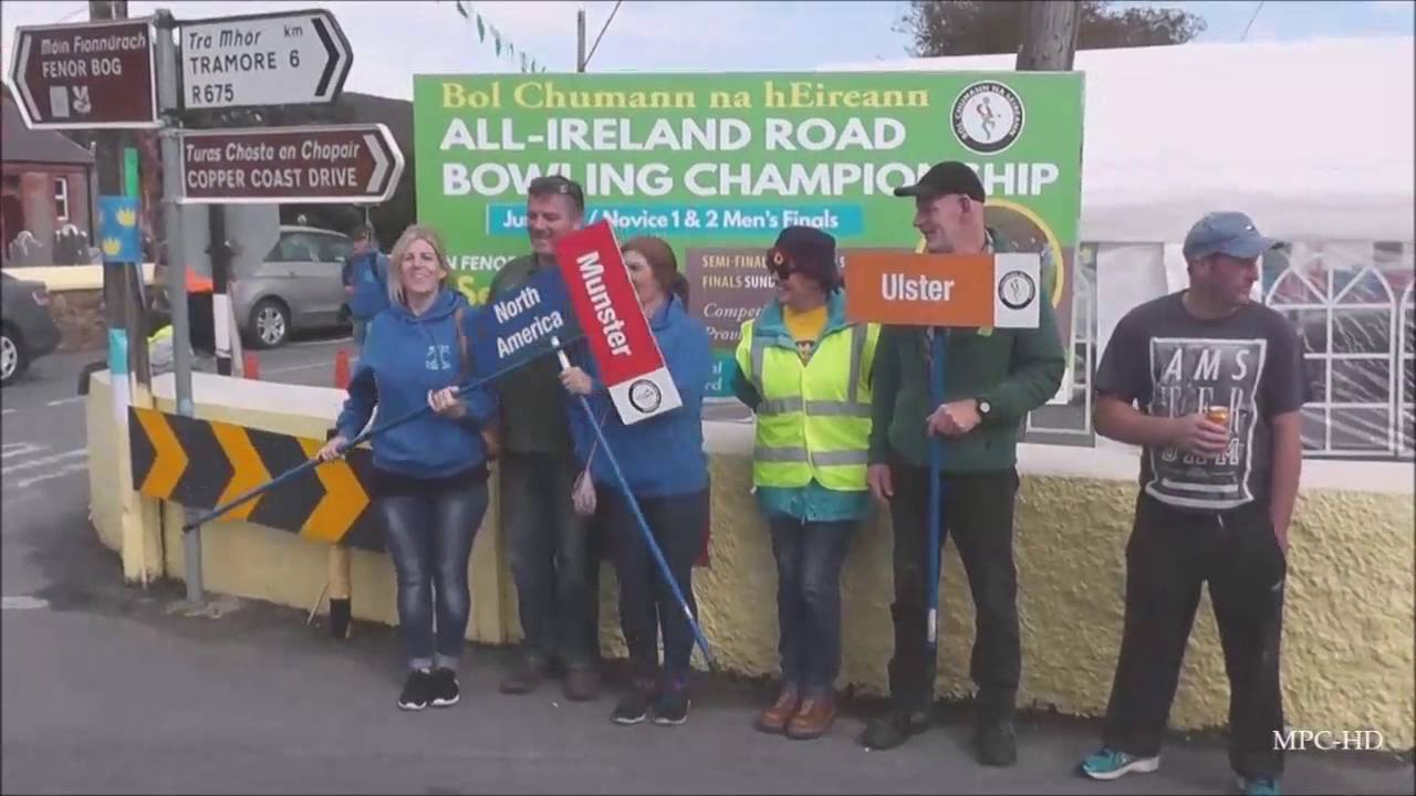 All Ireland Road Bowling Championship in Fenor today...Saturday 10th