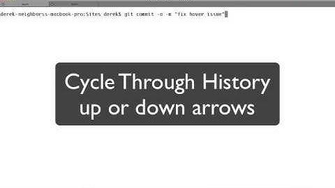 Unix Tip #1 (Bash History and Cursor Management)