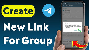 How to Create a New Link For Telegram Group (Updated)