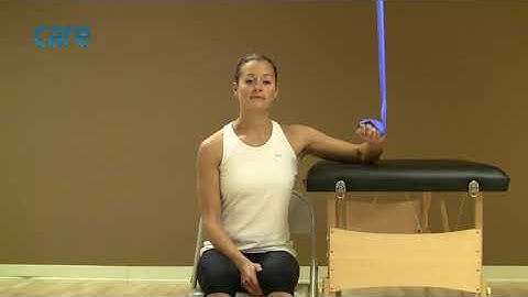 Shoulder Strength Exercise: Internal Rotation 90 Degrees with Band