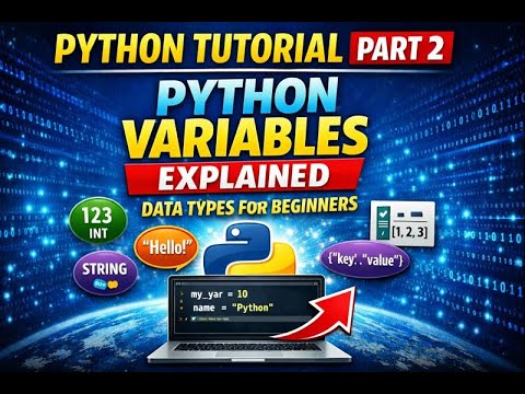 Python Variables Explained | Data Types for Beginners - YouTube