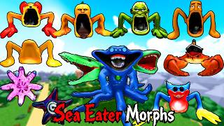 HOW TO GET ALL 35 BADGES in Sea Eater Morphs! 🦈 FULL GUIDE (ALL LOCATIONS) Roblox