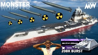 USS New Hampshire - After Buff 🤯☠️ Literally Monster Battleship 🥶 - Modern Warships