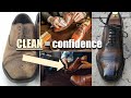 Clean your shoes to conquer your 9-5