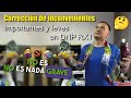 inconvenientes importantes y leves en DNP RX1