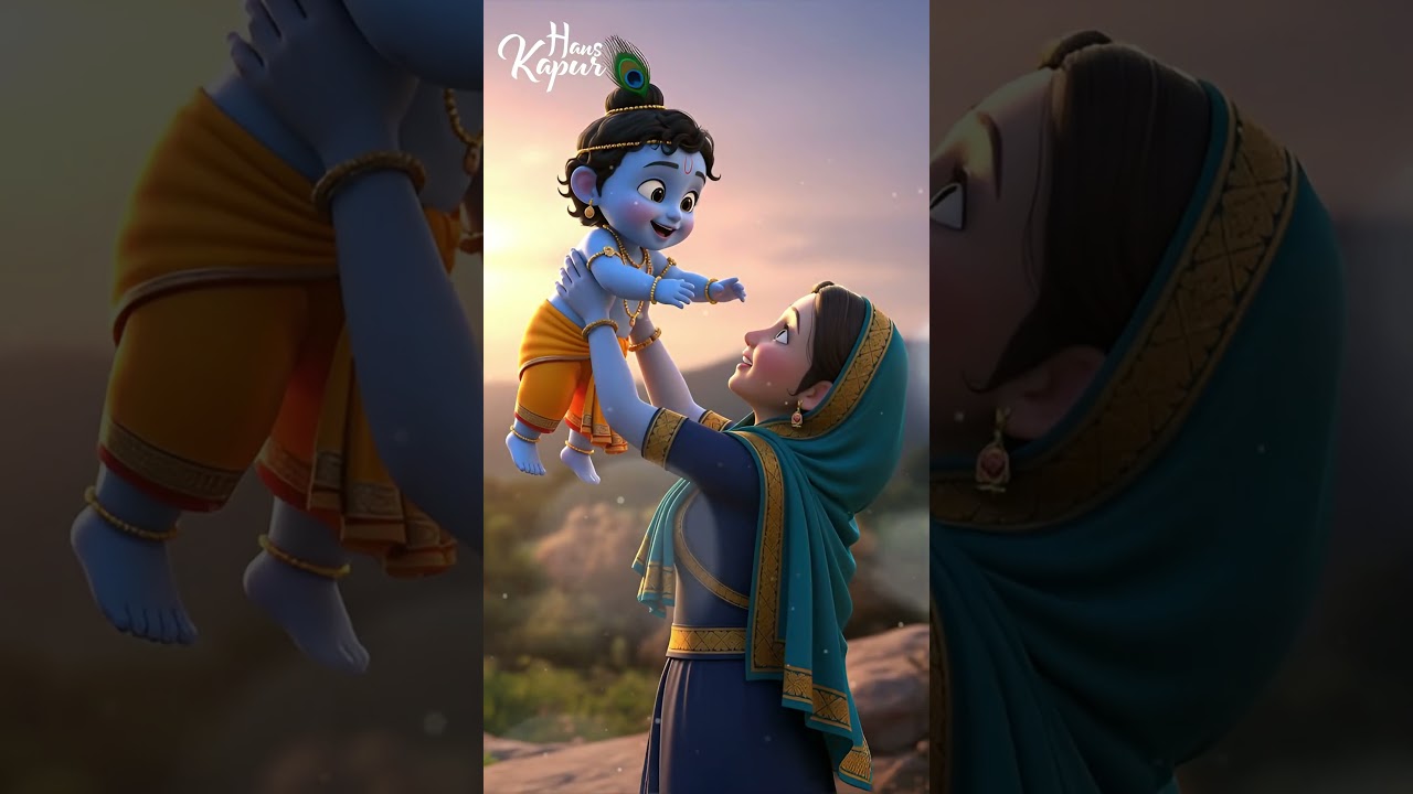 Tera Vass Dikahy #krishan #radha #hindu #shortvideo #bhajan #hanskapur  #bhaktisong