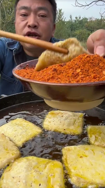 Mang Agus ngenah teman Ari dahar tahu panas ⁉️‼️🤤😊 #food #youtube #mukbang #makan #eat