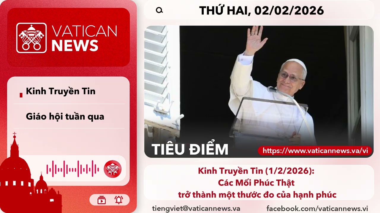 Radio thứ hai 02/01/2026 - Vatican News Tiếng Việt