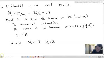 Chinese Remainder Theorem