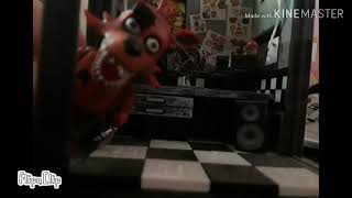 Foxy jump-scare stop motion animation ( animation test)