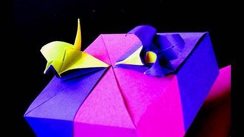 How to make an Origami Crane-Lily Box  Crane Module