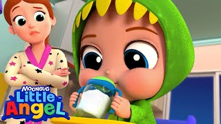 Not Time Yet Song | Little Angel | Kids Cartoon Show | Toddler Songs | Healthy Habits for kids