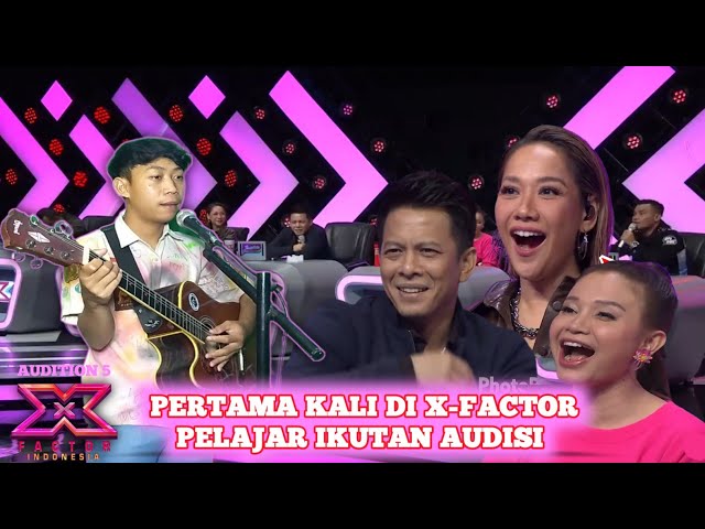 Pelajar Nyasar‼️Ikutan Audisi X Factor Indonesia||Bikin Semua Juri Kagum Dengan Suara Nya class=