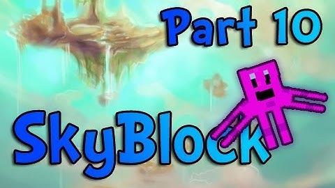 Minecraft: SkyBlock 2.1 w/Mitch, Zak, & Jerome Part 10 - Improved Cobblestone Generator