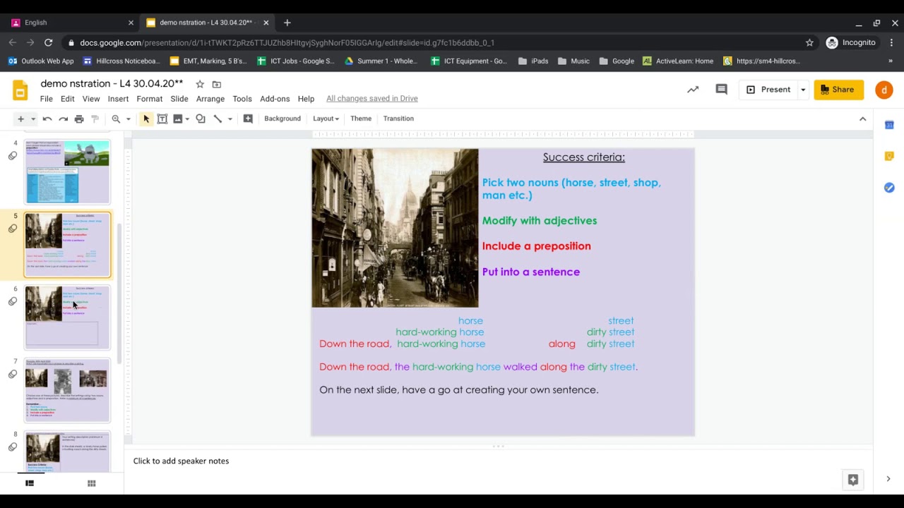 Google Classroom Demonstration