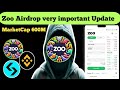 Zoo Airdrop Listing Update: Date, Price Prediction, and MarketCap Expectations