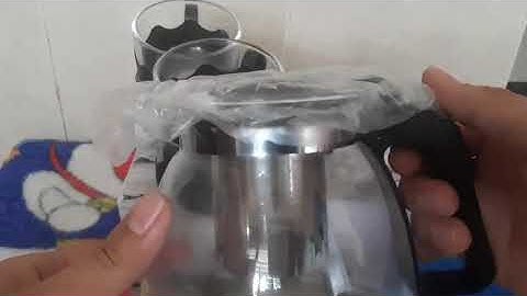 Bình Lọc Trà Thủy Tinh Tặng Kèm 4 Ly 700ml Sang Trọng