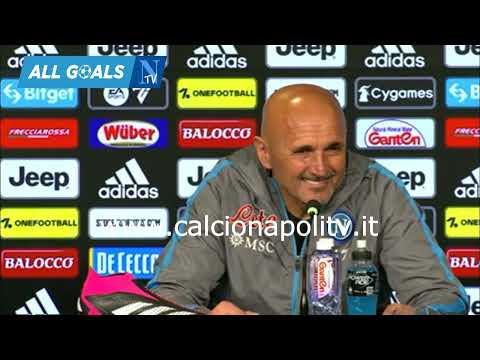 Conferenza stampa dopo Juventus - Napoli