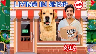 LIVING IN SHOP FOR 24 HOURS | Leo Ban Gaya Shopkeeper | Anant Rastogi