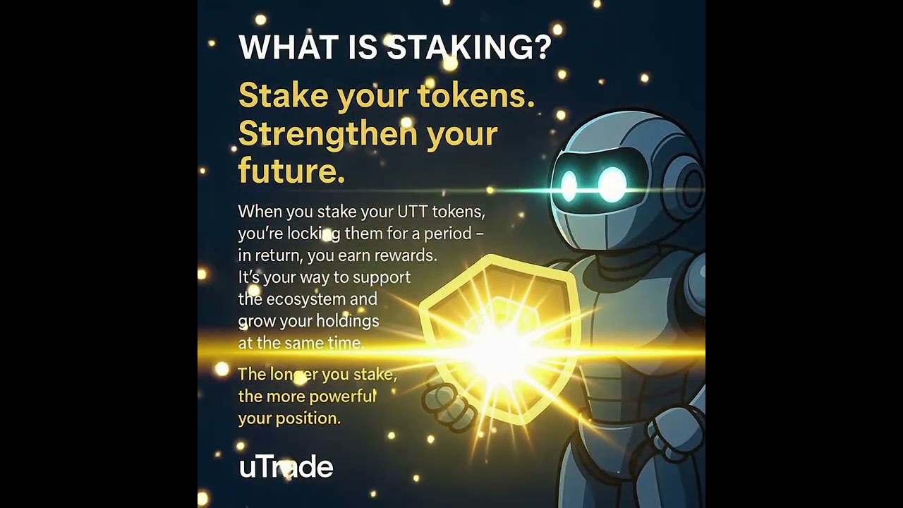 Stake your tokens. Strengthen your future.