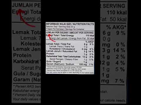 Video: Berapa banyak kalori dalam satu keripik?