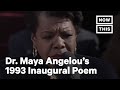 Maya Angelou Recites Inaugural Poem for Pres. Clinton