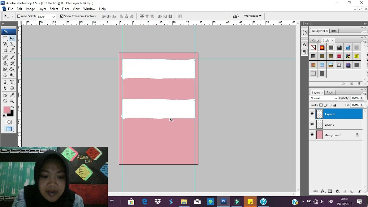 Tutorial Membuat Poster Visi Misi - UTS 2 