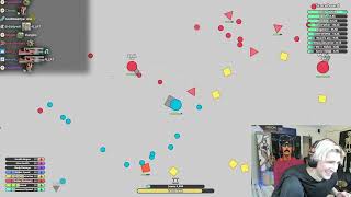 XQC PLAYS DIEP.IO #4