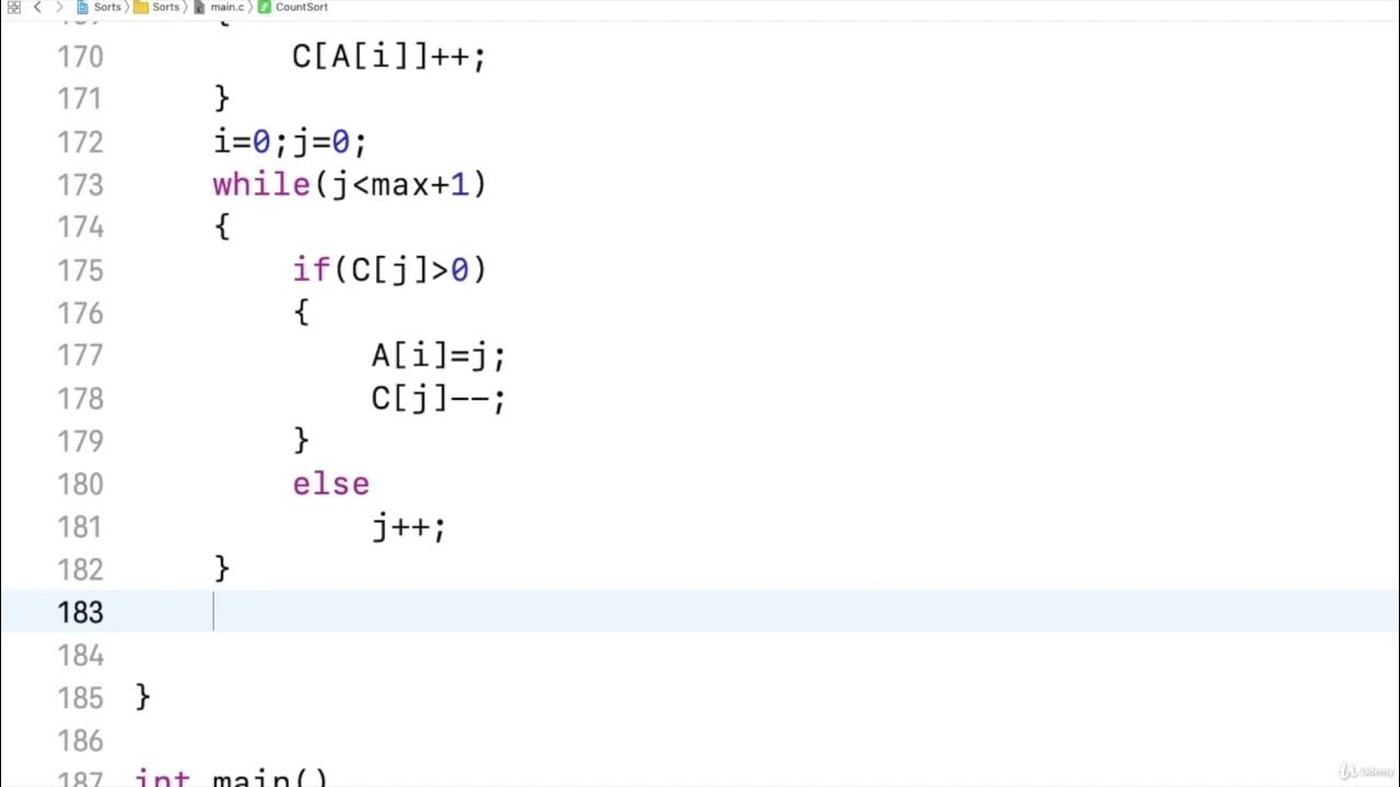 Let's Code Count Sort - YouTube