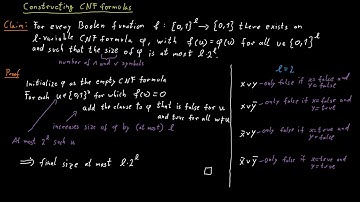 Constructing CNF Formulas