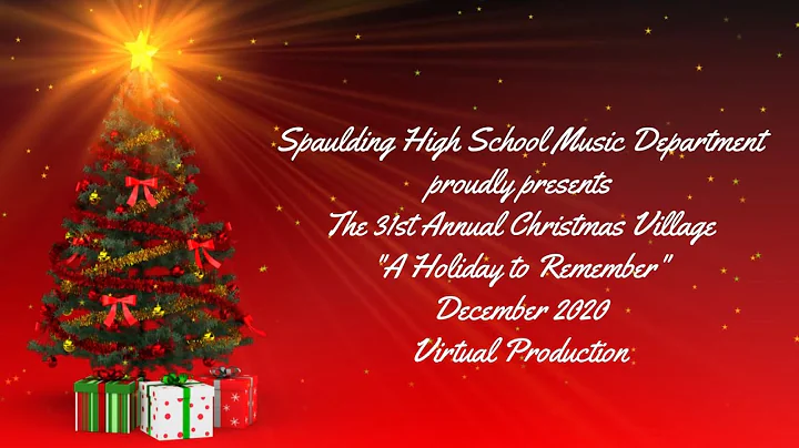 Spaulding High School Virtual Christmas Village 2020
