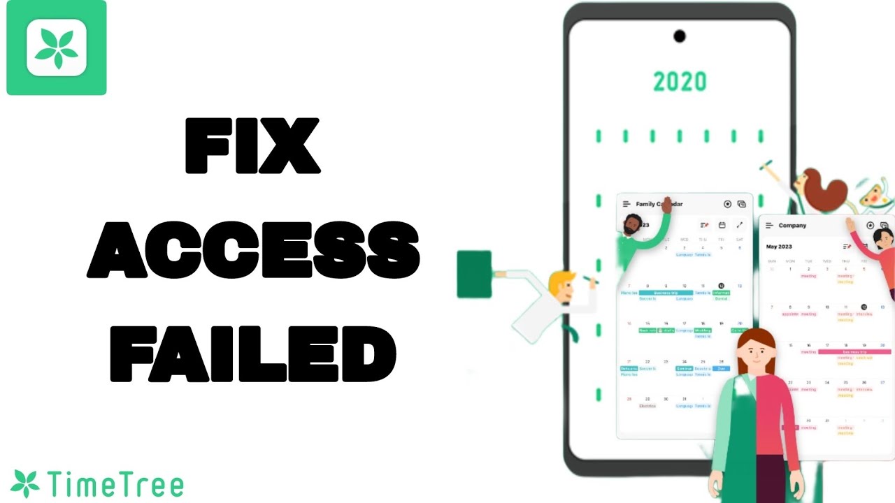 How To Fix And Solve Access Failed On TimeTree App | Easy Fix - YouTube