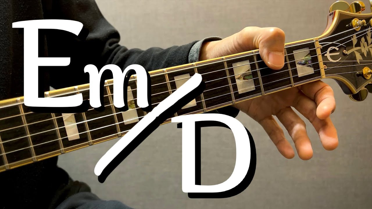 [하루10분 통기타] Em/D 코드 소리 & 모양 (초급) Em/D chord guitar lesson 기타솔저 - YouTube