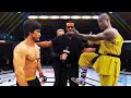 UFC 4 | Bruce Lee vs. Shaolin Fighter (EA Sports UFC 4)