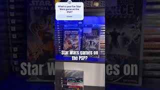 There are 8 Star Wars games on the psp?! #psp #starwarsgames