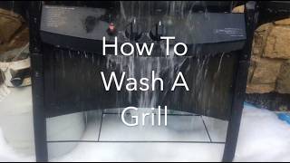 How To Wash A Grill