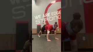 High plank Glute Extension